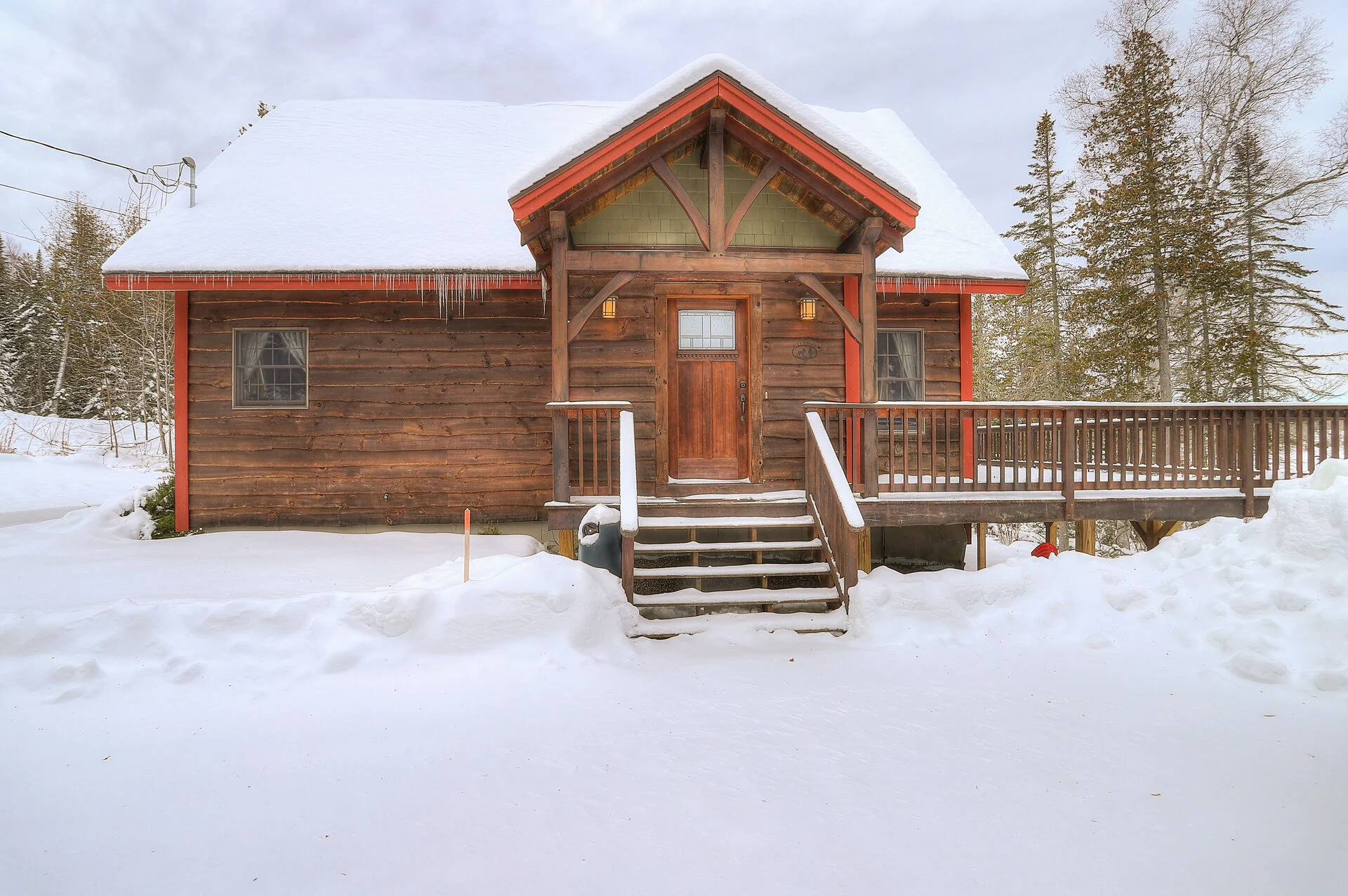 Property Walkthrough: Haley Pond House | Cabin in Rangeley Maine